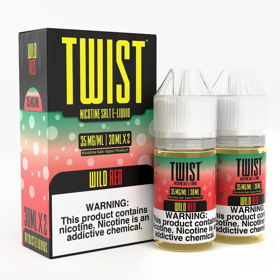 Twist E-Liquids Wild Red 60ml Salt E-Juice