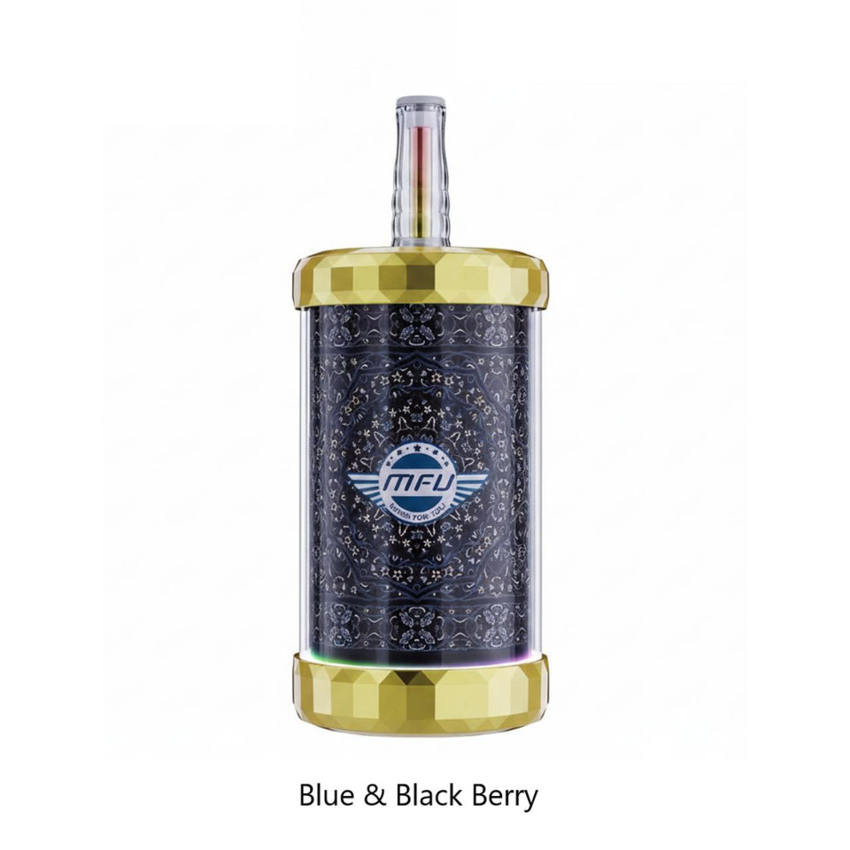 MFU SHISHA X3 Hookah 150000 Puff Disposable Blue & Black Berry