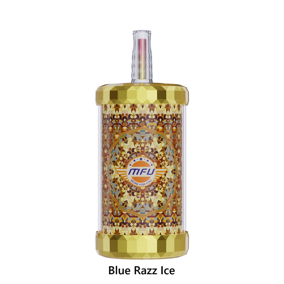 MFU SHISHA X3 Hookah 150000 Puff Disposable Blue Razz Ice