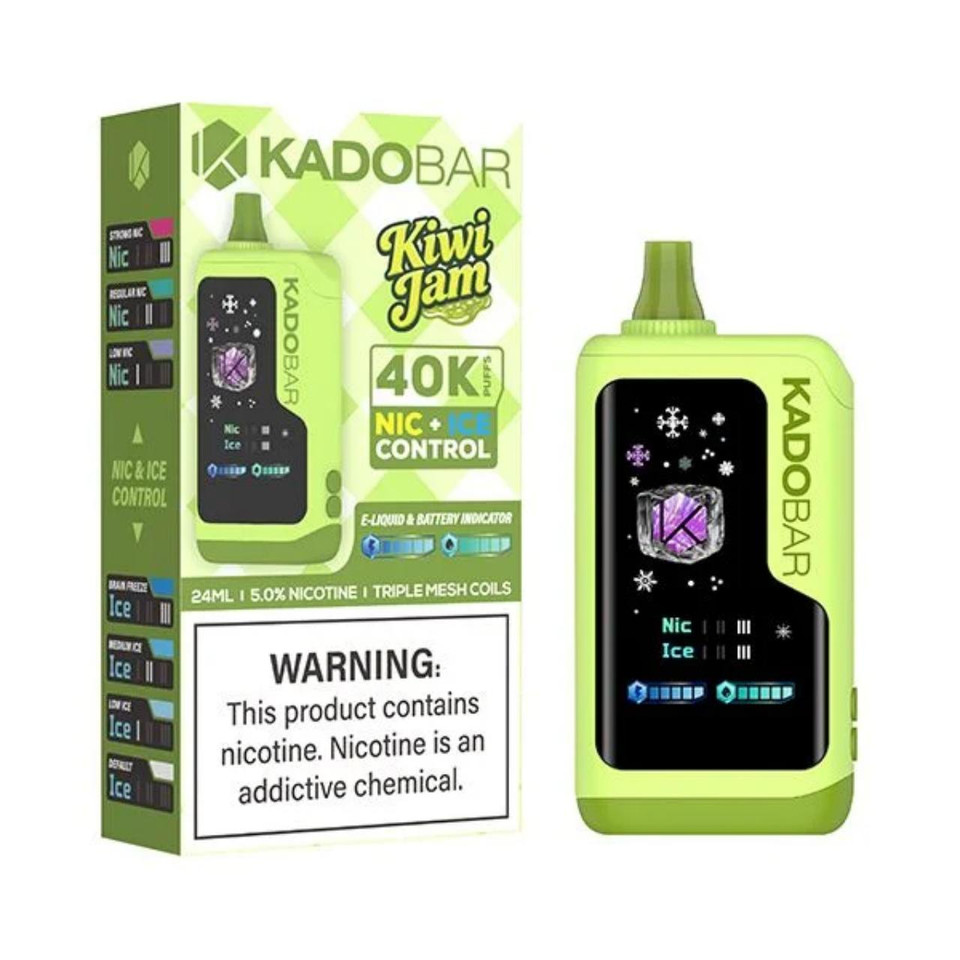 Kado Bar NI40K Puff Disposable Kiwi Jam