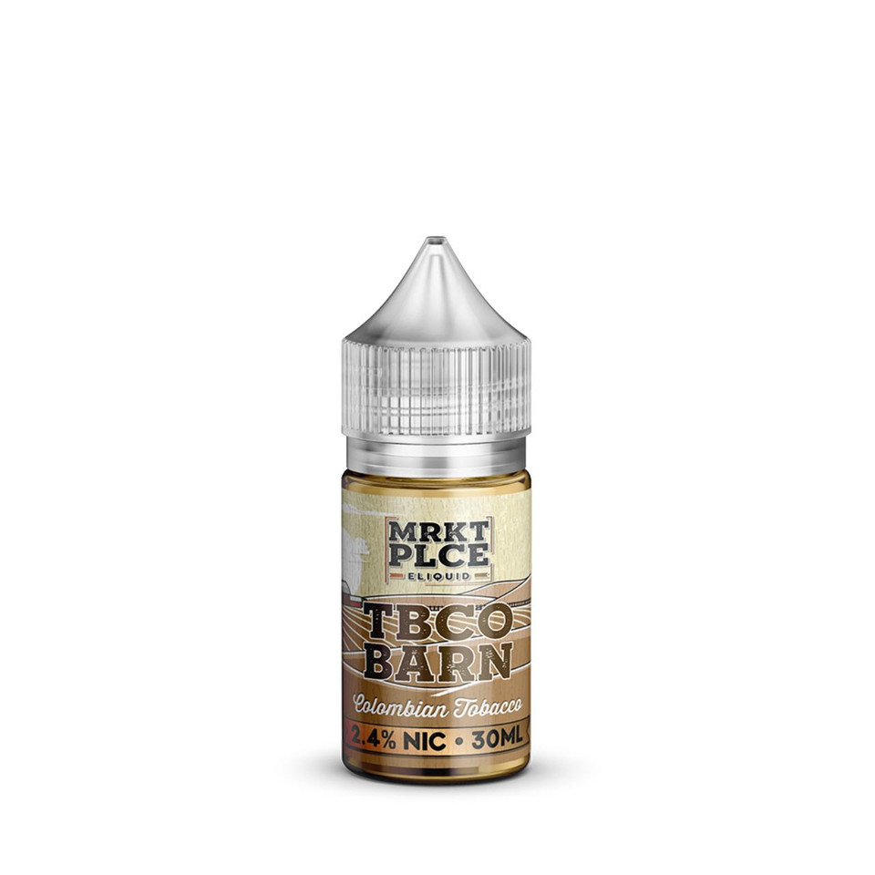MRKTPLCE TBCO Barn Colombian Tobacco Salt Nic 30ml E-Juice