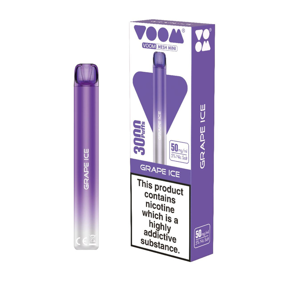 Voom Mesh 3000 Puff Disposable Grape Ice