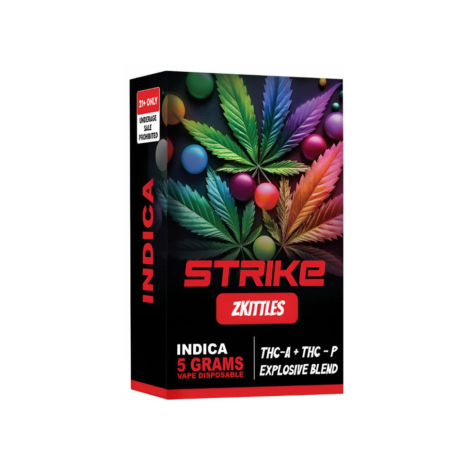 Strike Knock Out Series Blend Disposable 5G ZKittles Indica