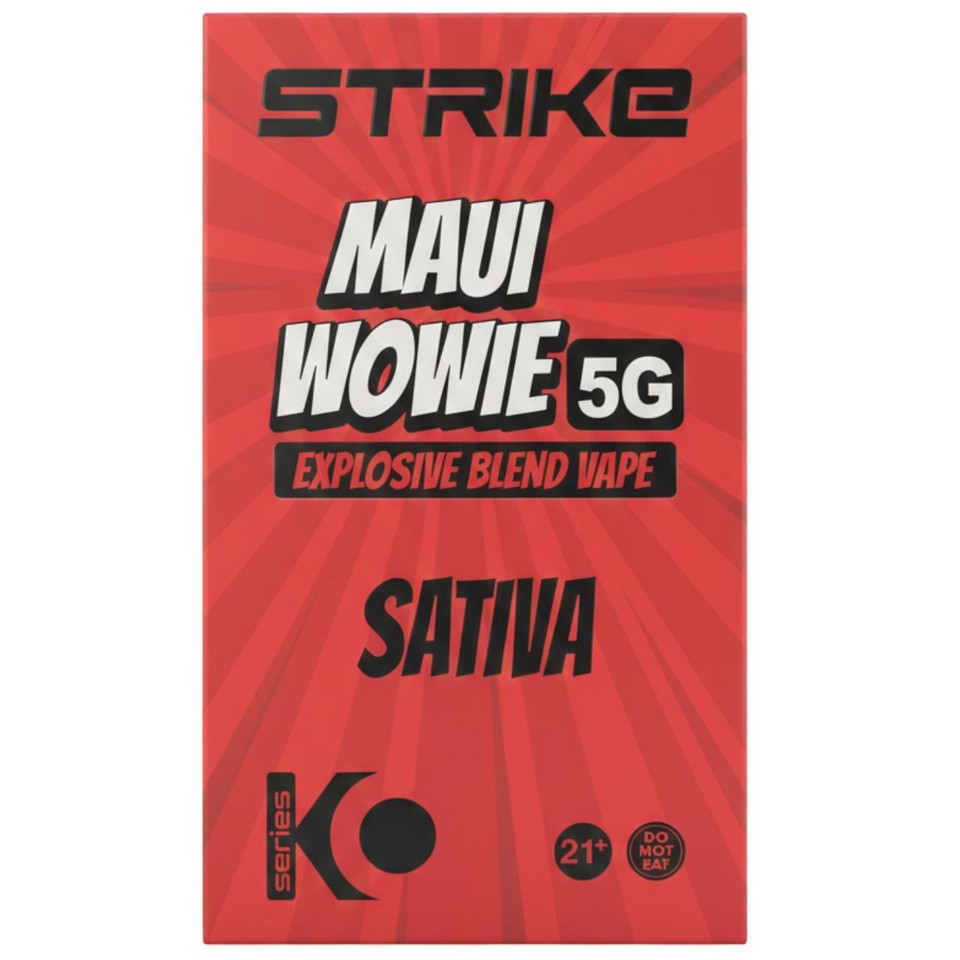 Strike Knock Out Series Blend Disposable 5G Maui Wowie Sativa