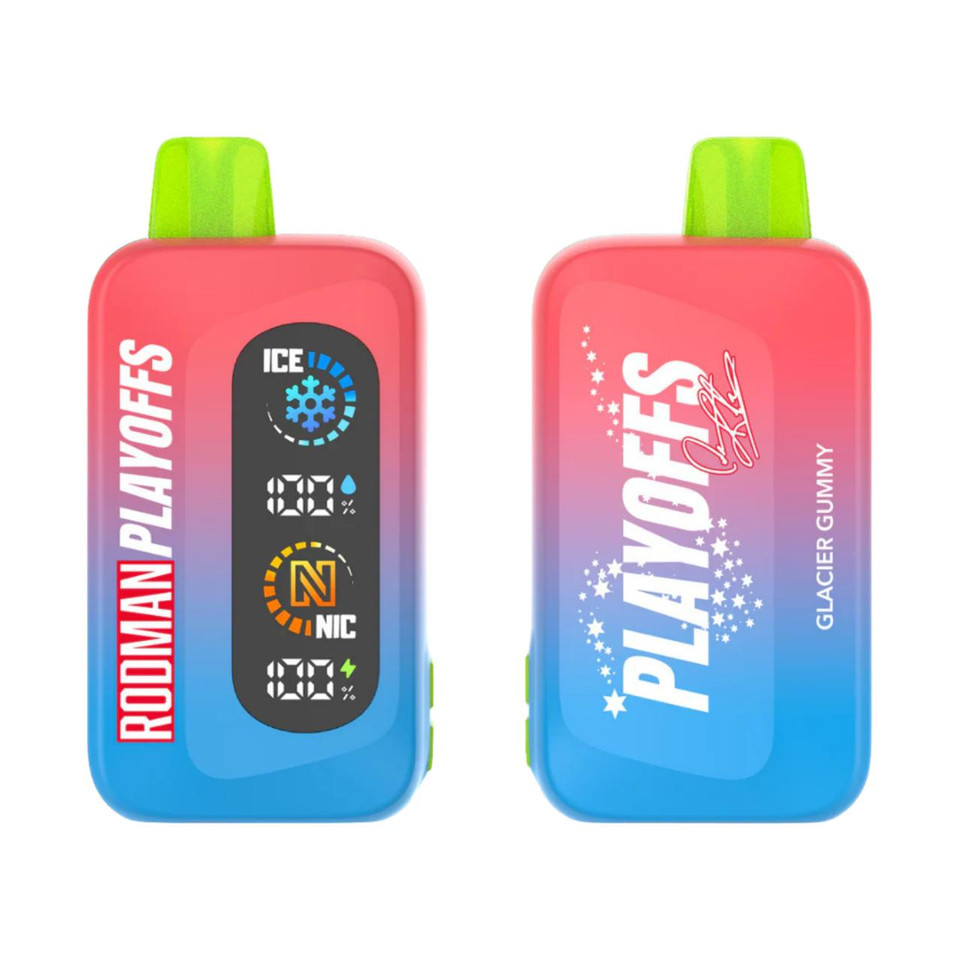 RODMAN Playoffs Ice-Nic Control 50K Puff Disposable Glacier Gummy