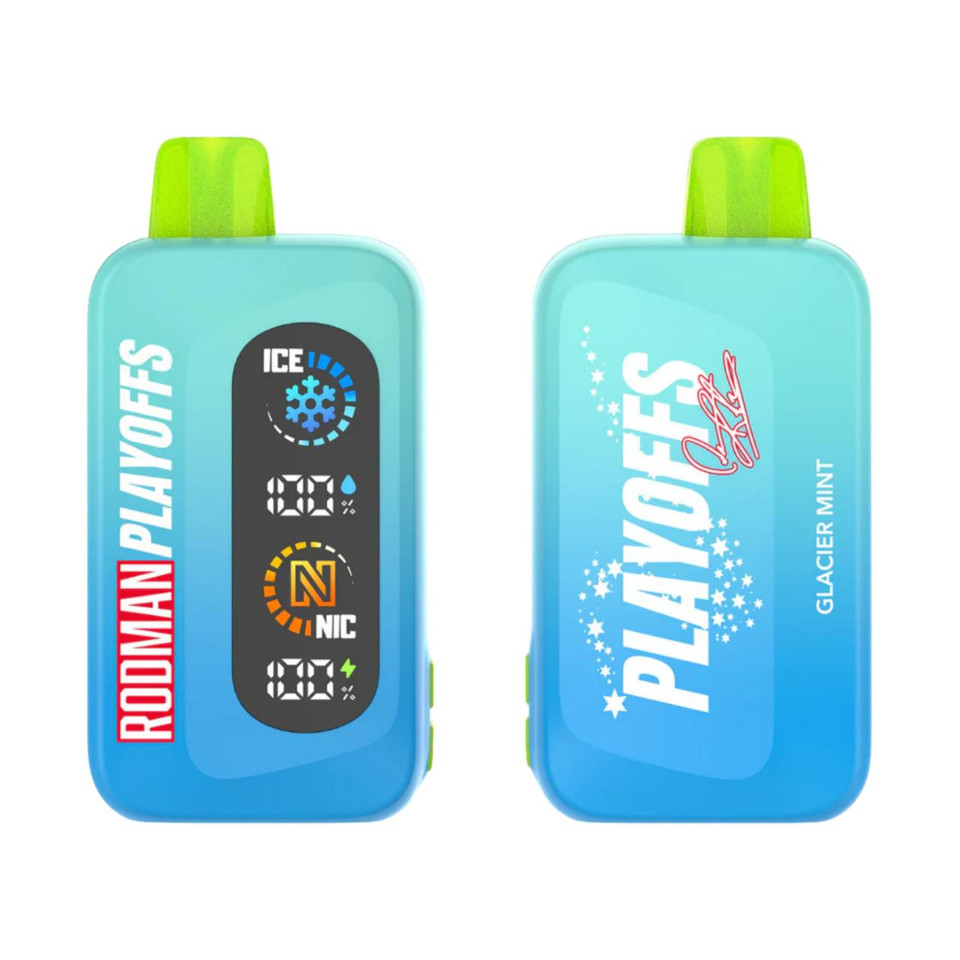 RODMAN Playoffs Ice-Nic Control 50K Puff Disposable Glacier Mint