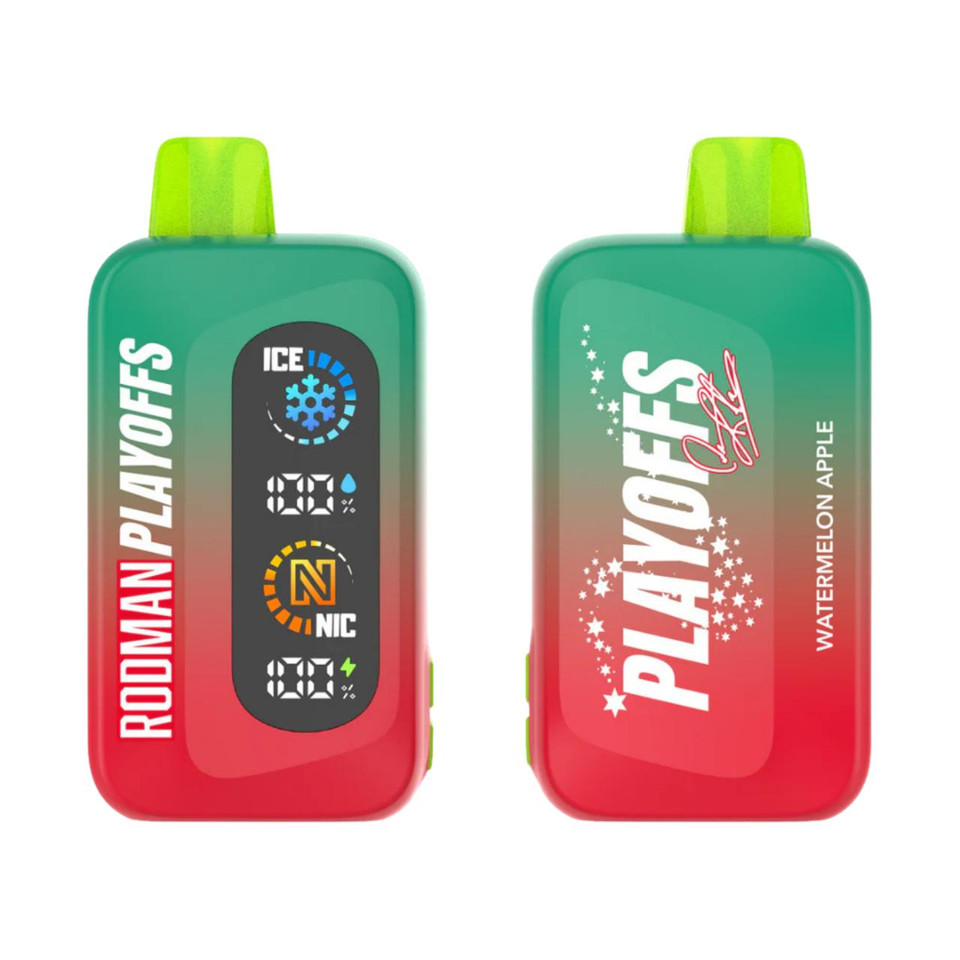 RODMAN Playoffs Ice-Nic Control 50K Puff Disposable Watermelon Apple