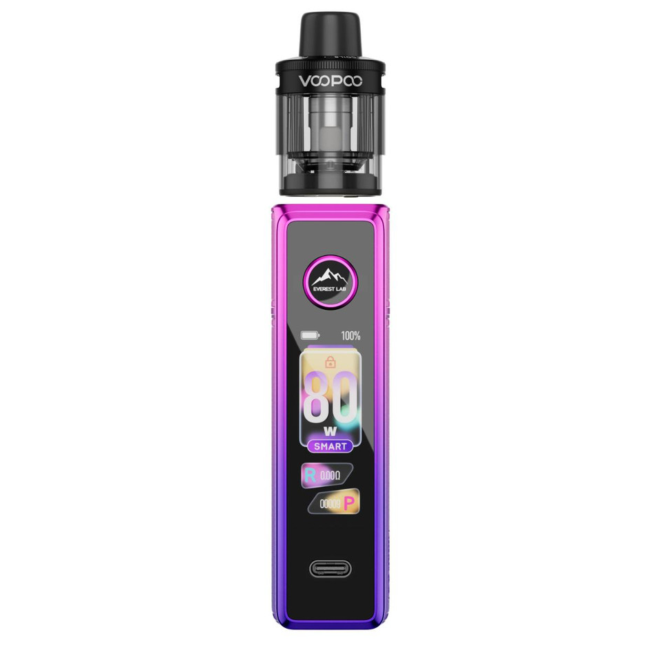 VooPoo Drag X3 Kit Aurora Purple view 2