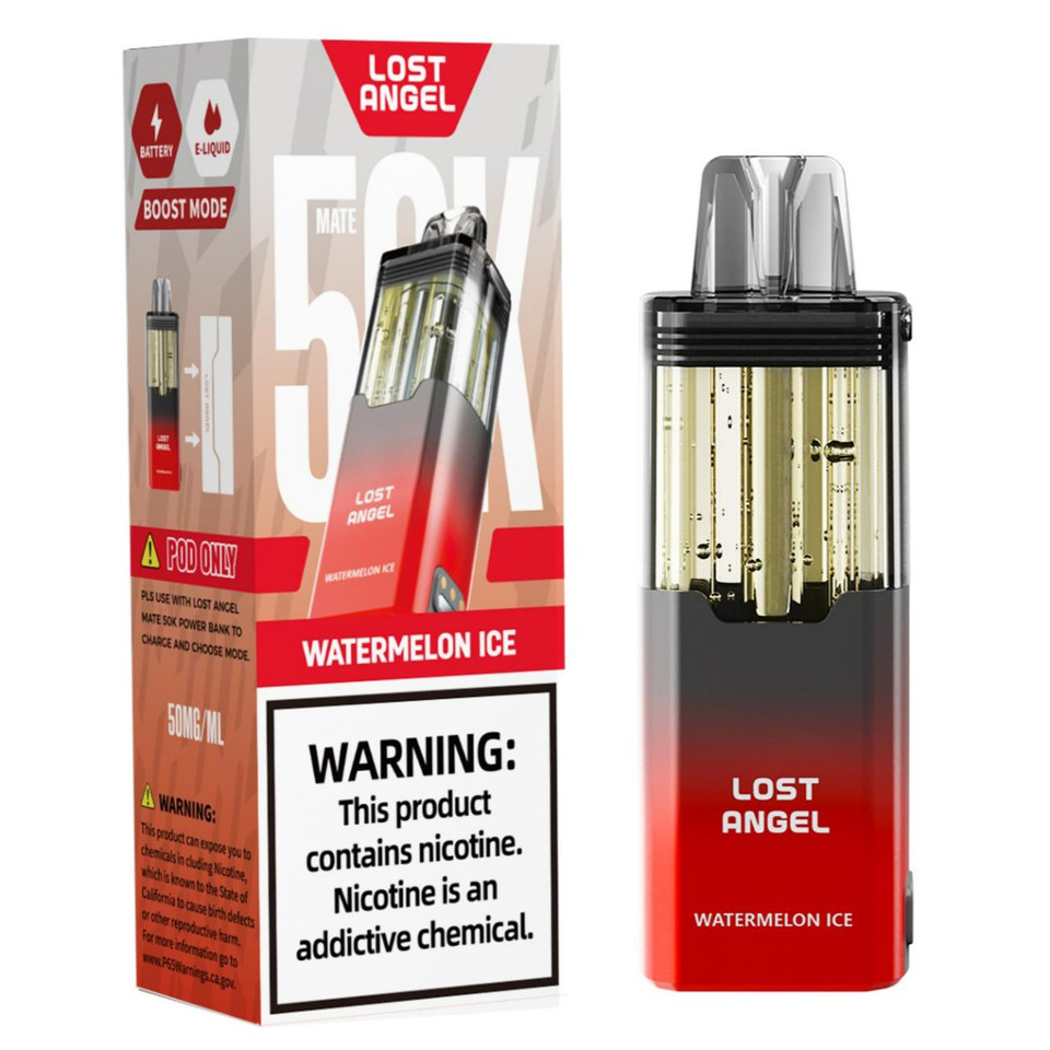 Lost Angel Mate 50K Puff Disposable Pod Watermelon Ice