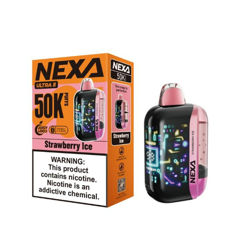 NEXA Ultra ll 50000 Puff Disposable Strawberry Ice