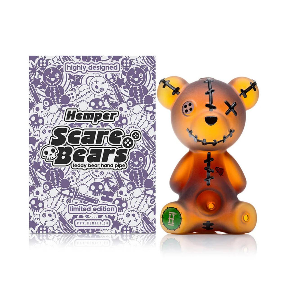 Hemper Hand Pipe Scare Bear