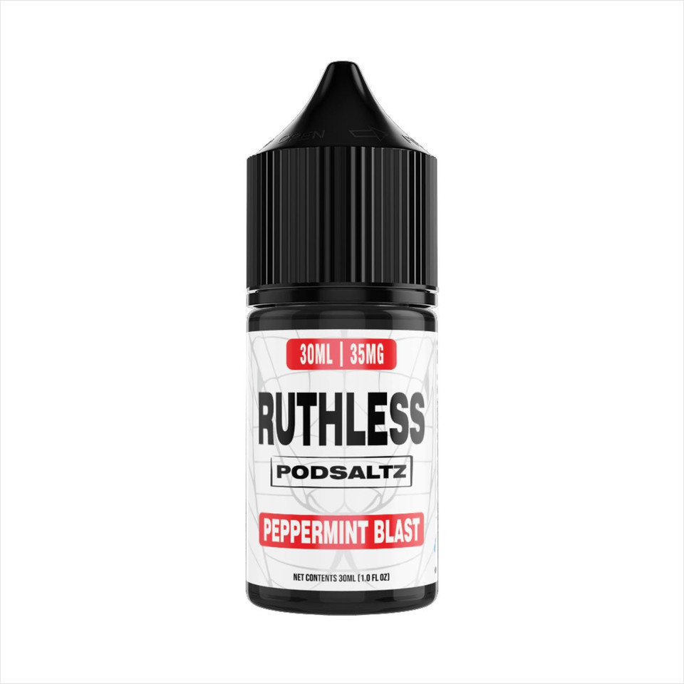 Ruthless Essentials Peppermint Blast On Ice Salt 30ml E-Juice