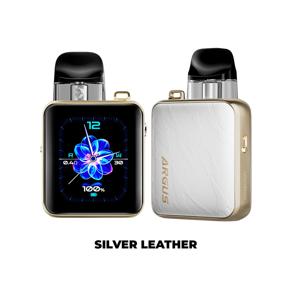VooPoo ARGUS P3 Pod Kit Silver Leather