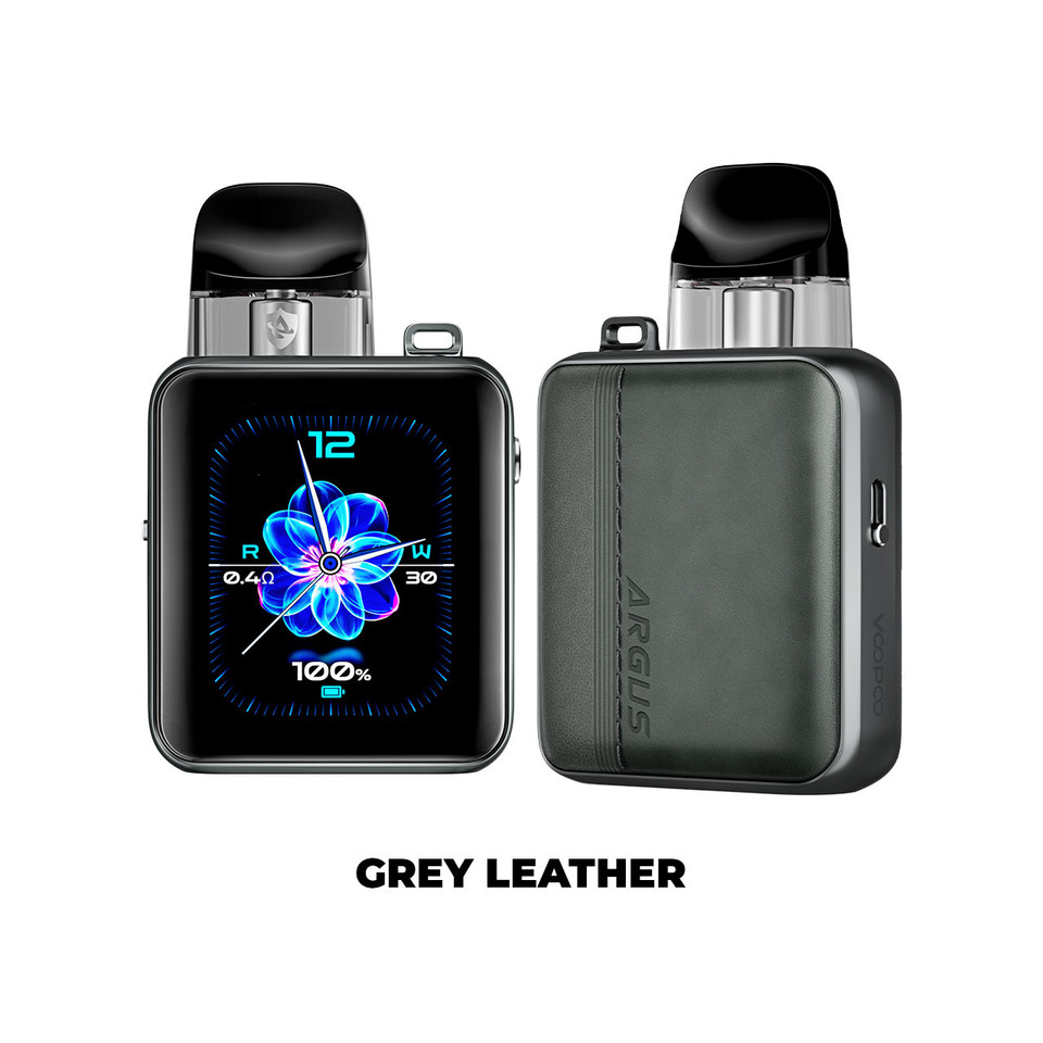 VooPoo ARGUS P3 Pod Kit Grey Leather