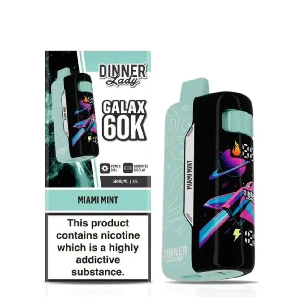 Dinner Lady Galax 60K Puff Disposable-Miami Mint