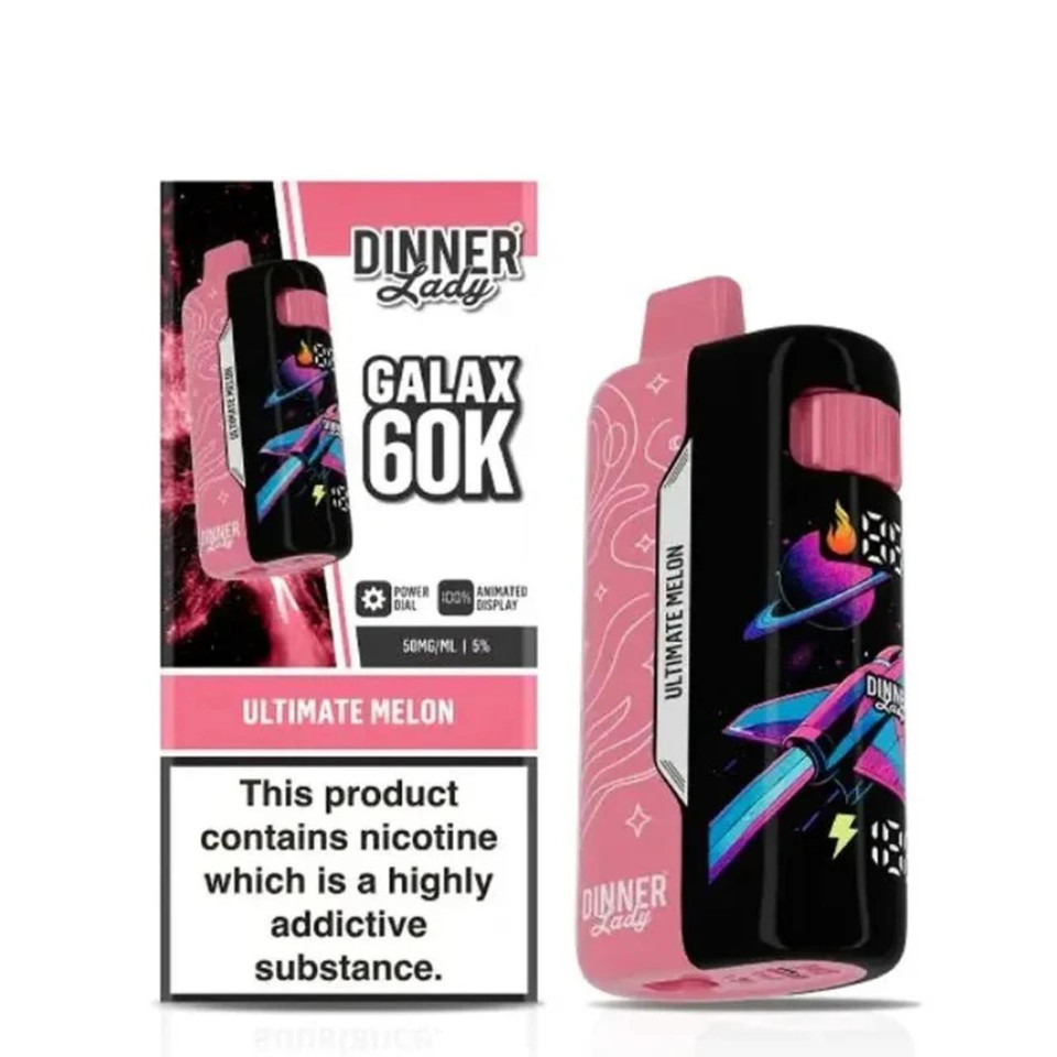 Dinner Lady Galax 60K Puff Disposable-Ultimate Melon