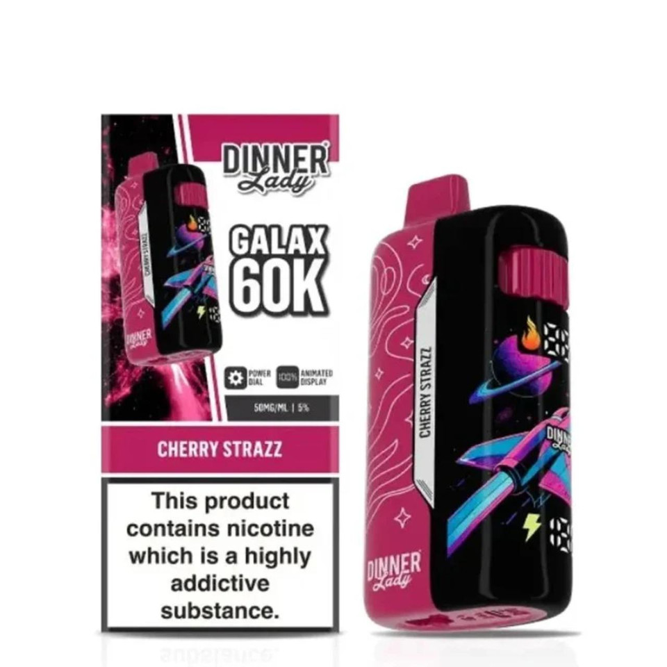 Dinner Lady Galax 60K Puff Disposable-Cherry Strazz
