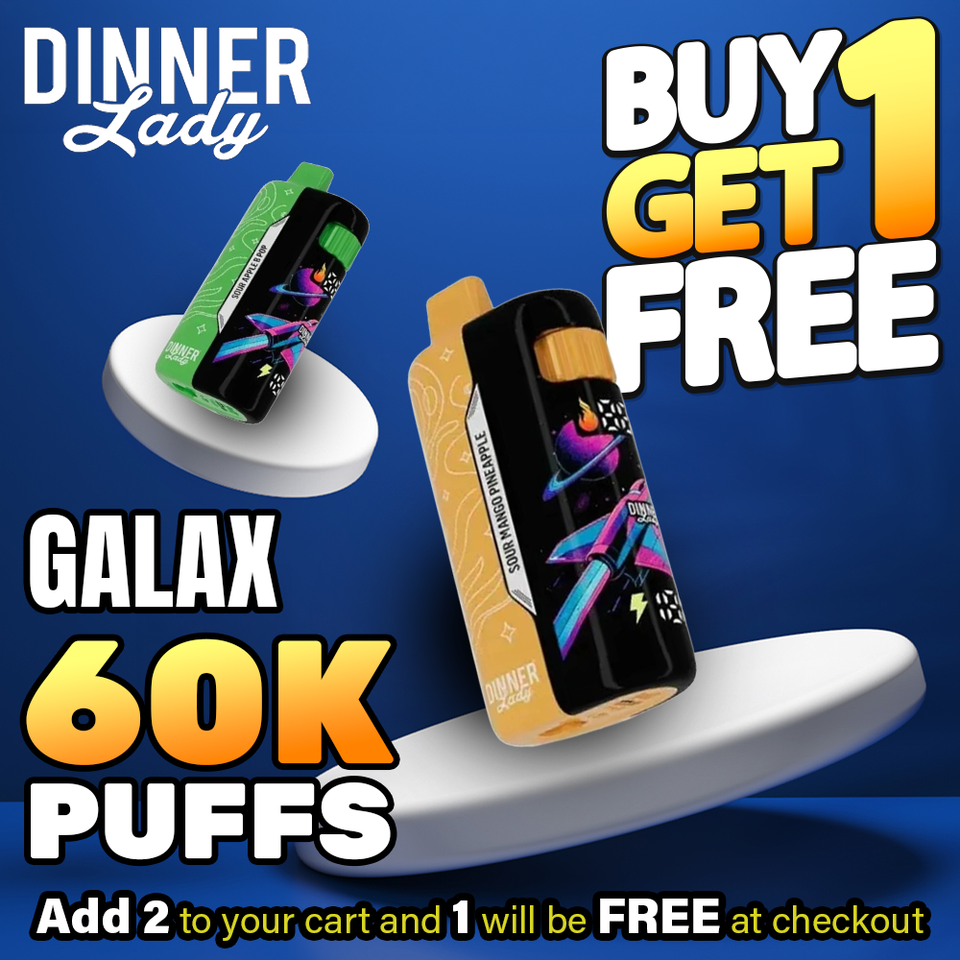 Dinner Lady Galax Disposable | 60K Puffs - Buy 1 Get 1 Free
