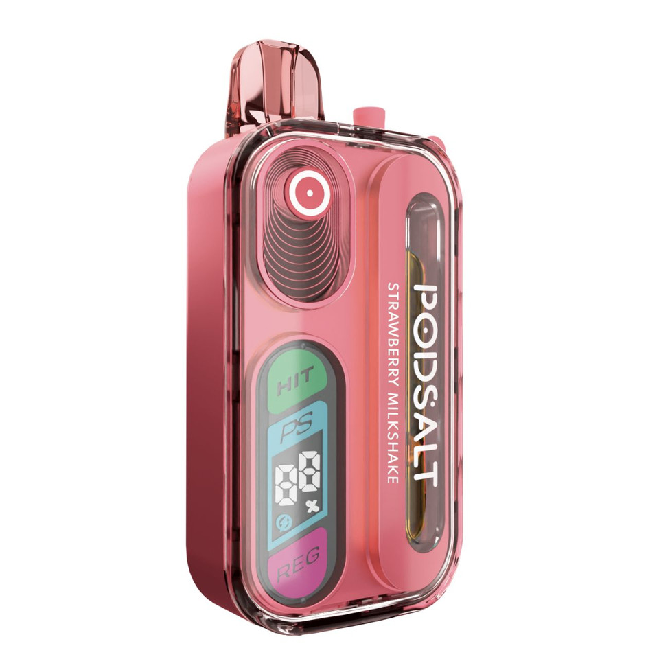 Pod Salt Hit 40K Puff Disposable-Strawberry Milkshake
