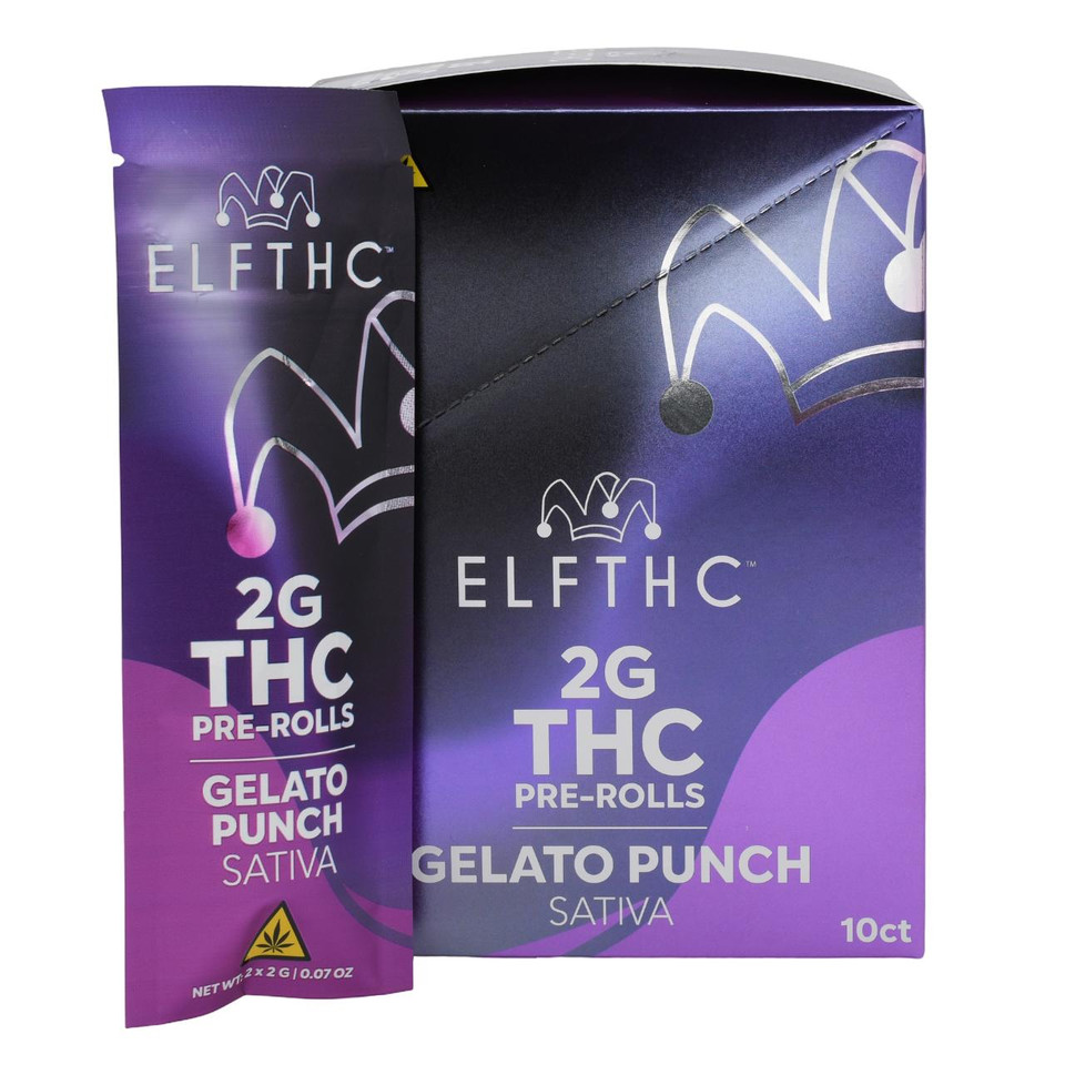 ELFTHC THC PreRolls 2G -2CT