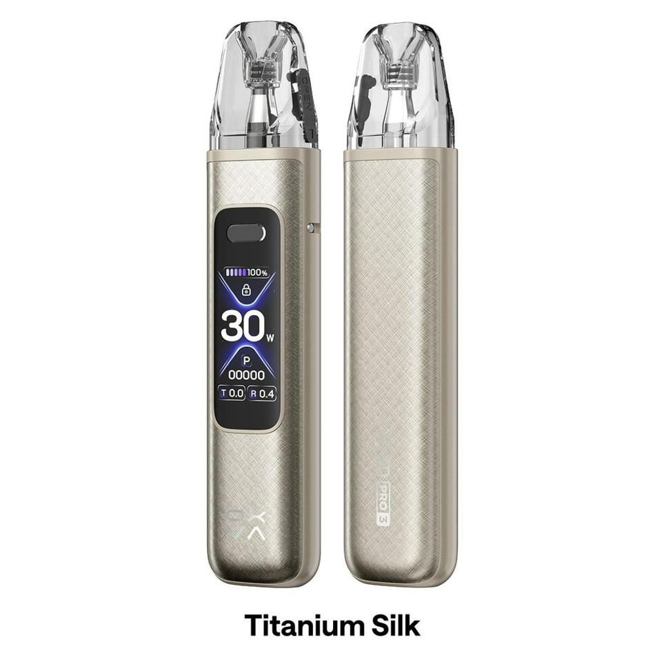 OXVA Xlim Pro 3 Kit Titanium Silk