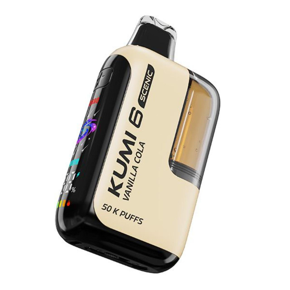 KUMI 6 Scenic 50K Puff Disposable-Vanilla Cola