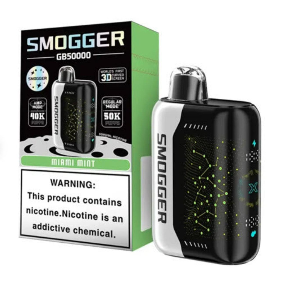 Smogger GB50000 Puff Disposable Miami Mint