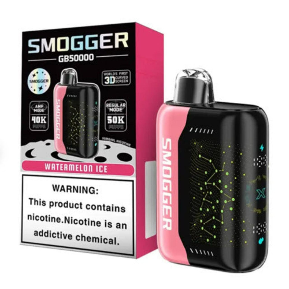 Smogger GB50000 Puff Disposable Watermelon Ice