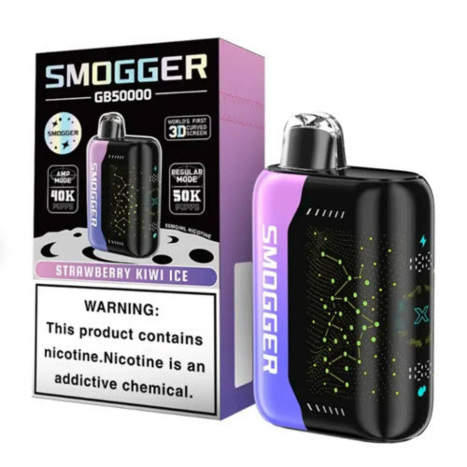 Smogger GB50000 Puff Disposable Strawberry Kiwi Ice