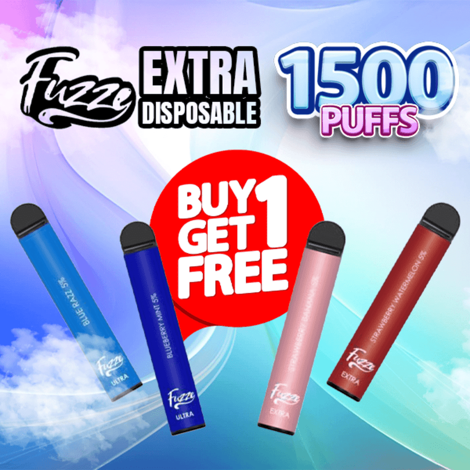Fuzze Extra Disposable | 1500 Puffs - Buy 1 Get 1 Free