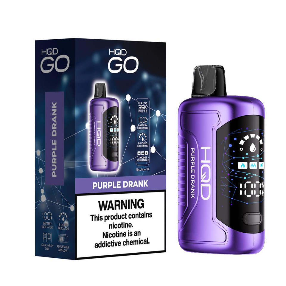 HQD GO 35K Puff Disposable Purple Drank