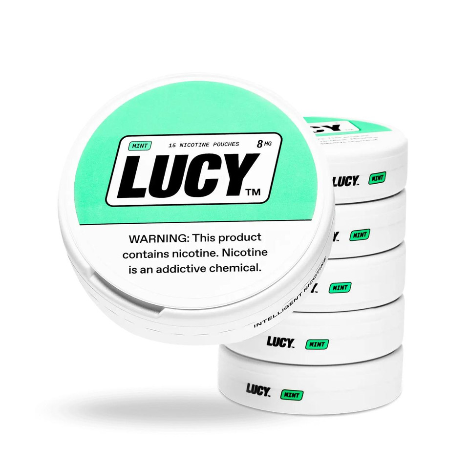 Lucy Nicotine Pouches - 5PK Mint - 8MG