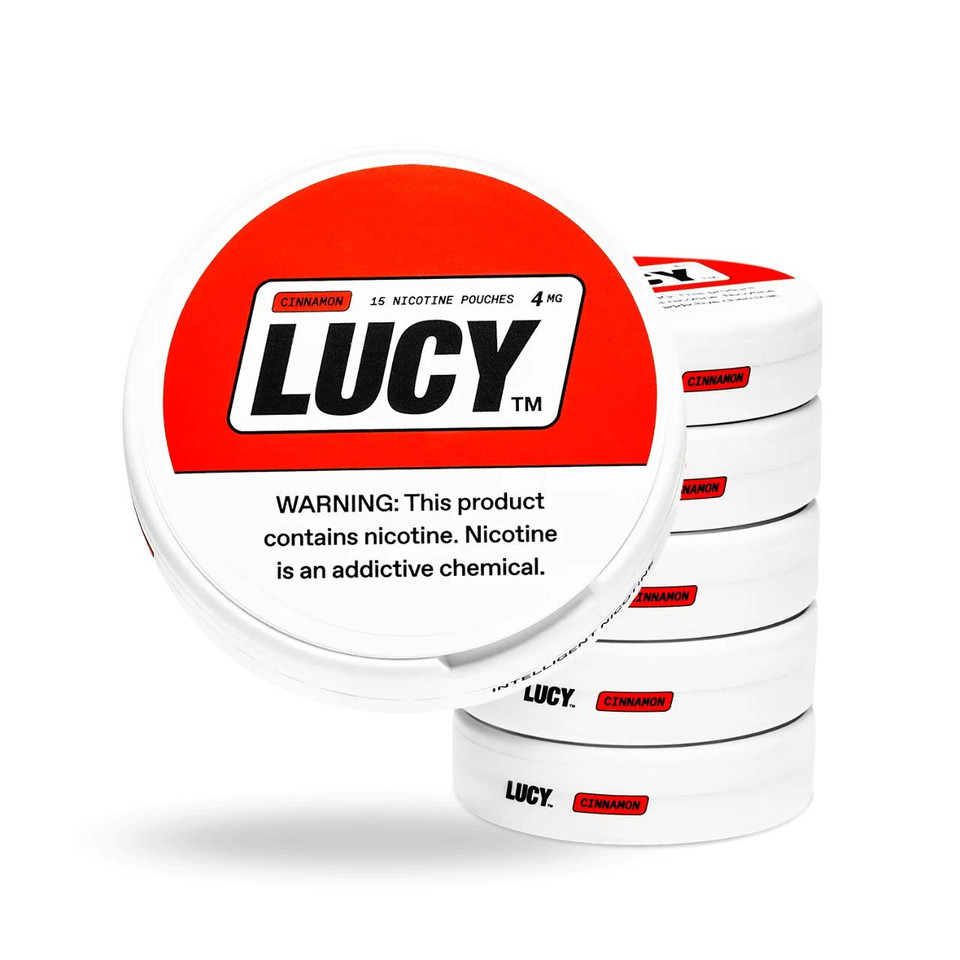 Lucy Nicotine Pouches - 5PK Cinnamon - 4MG