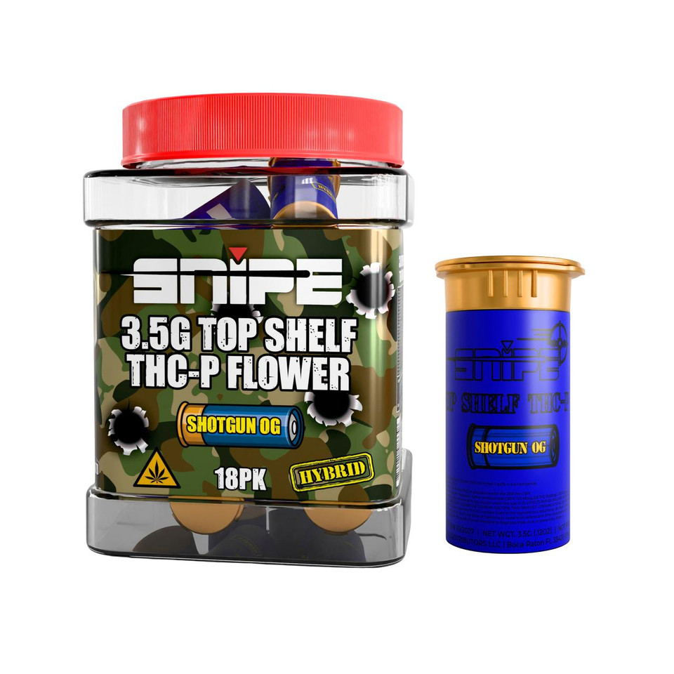 Snipe THCP Flower 3.5G -18PK Shotgun OG Hybrid