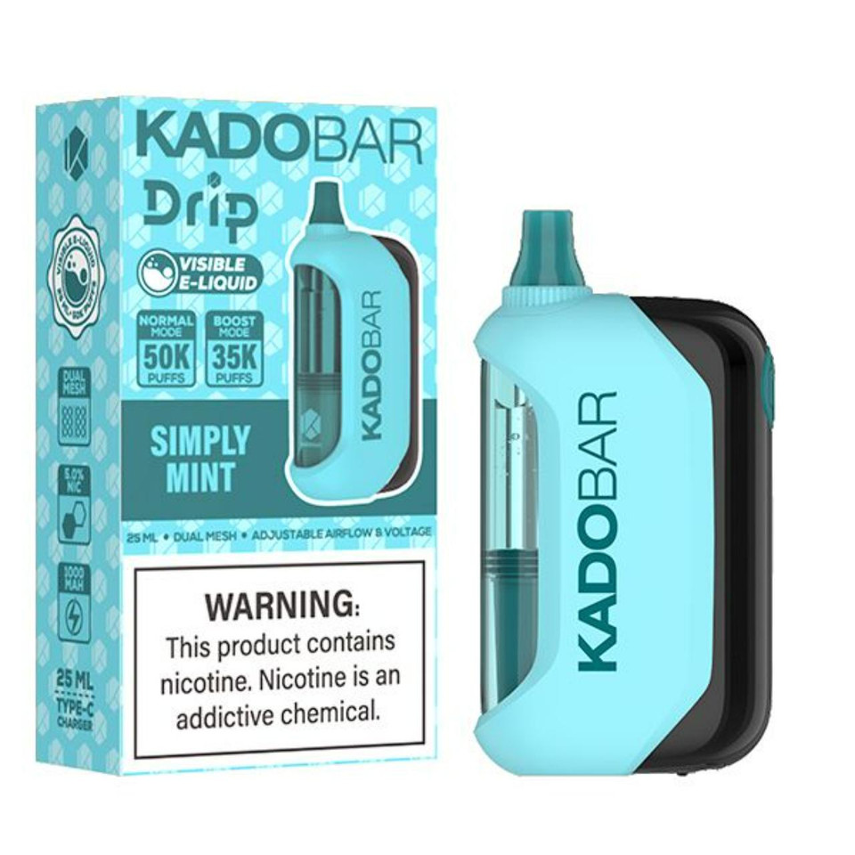 KadoBar Drip 50K Puff Disposable Simply Mint