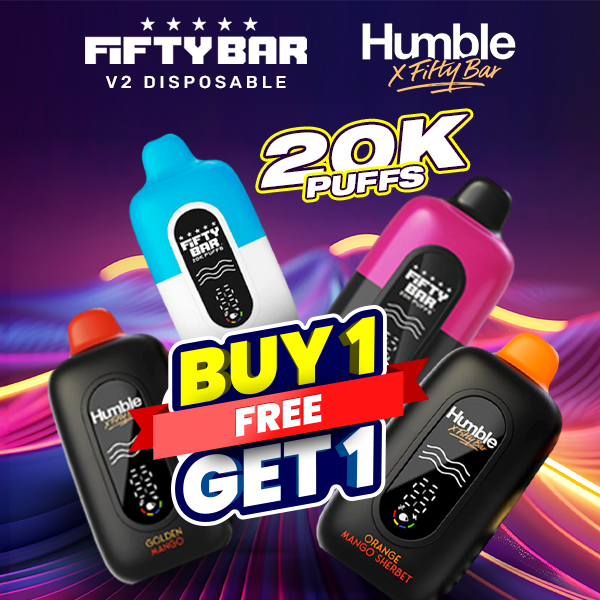 Humble x Fifty Bar 20K Puff Disposable