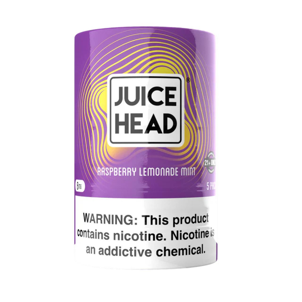 Juice Head Nicotine Pouches 5PK-Raspberry Lemonade Mint