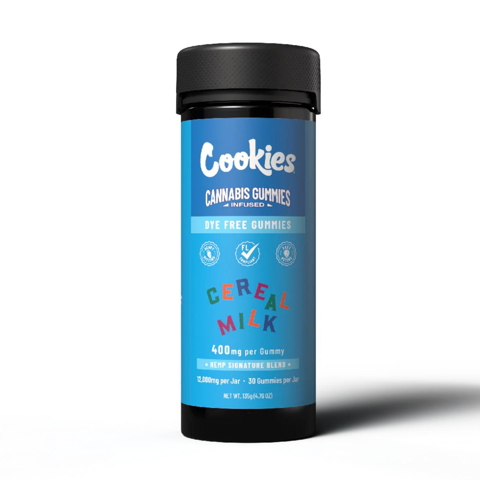 Cookies Signature Blend Infused Gummies Jar-Cereal Milk