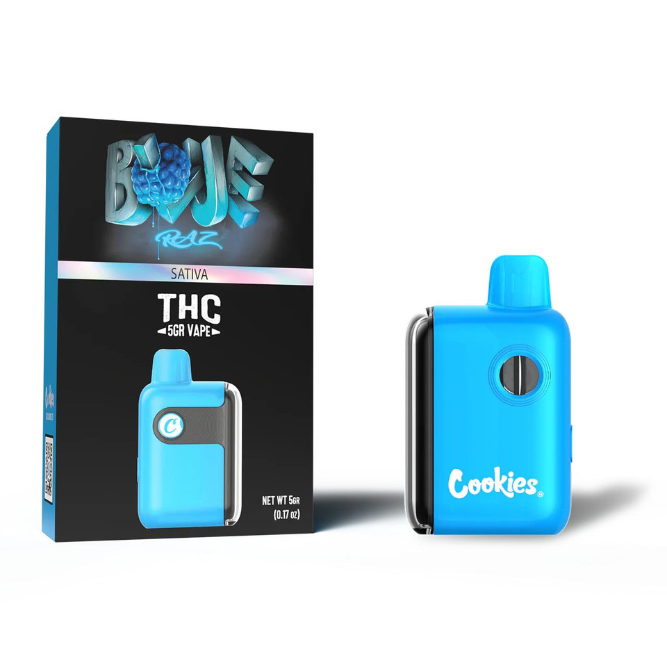 Cookies THC Blend Disposables 5G-Blue Razz