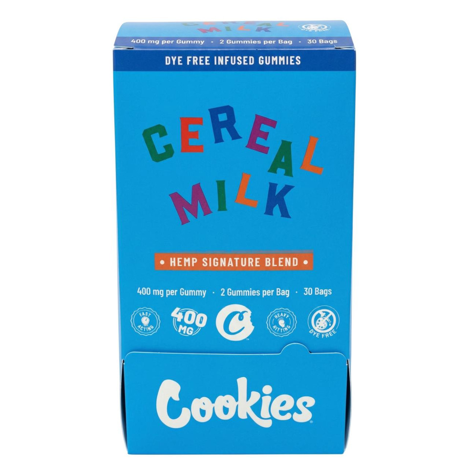 Cookies Signature Blend Infused Gummies 1PK -30ct Cereal Milk