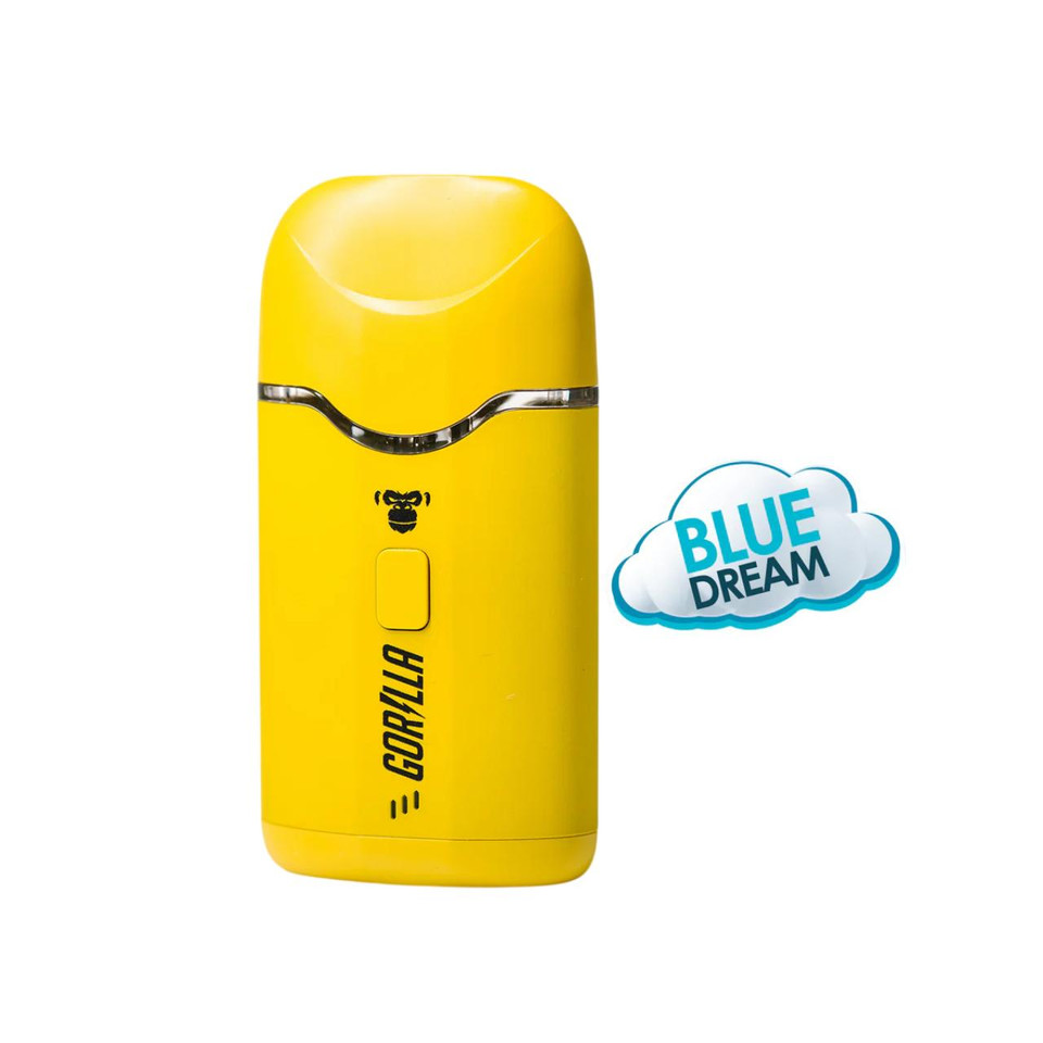 Gorilla HHC + THC-H Live Resin Disposable Vape 3G-Blue Dream Indica