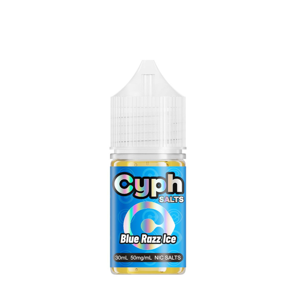 Cyph Salts 30ml Salt E-Juice-Blue Razz Ice