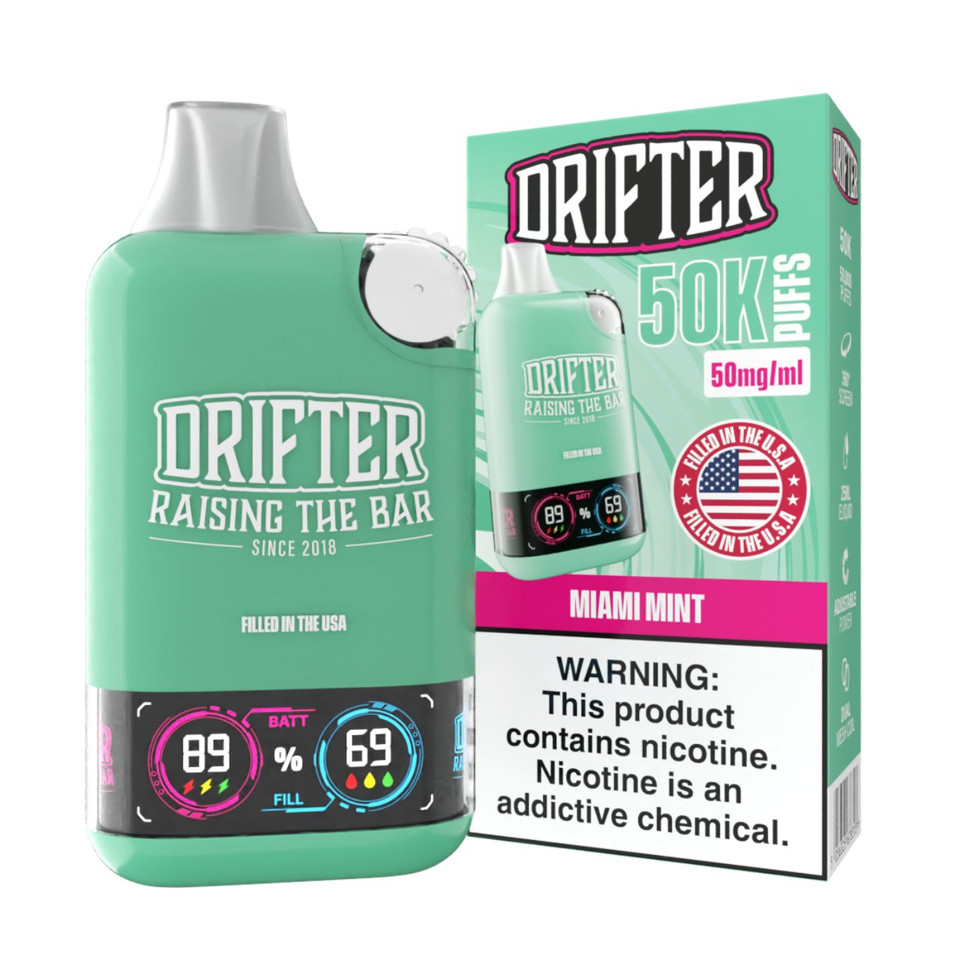 Drifter Bar 50K Puff Disposable Miami Mint