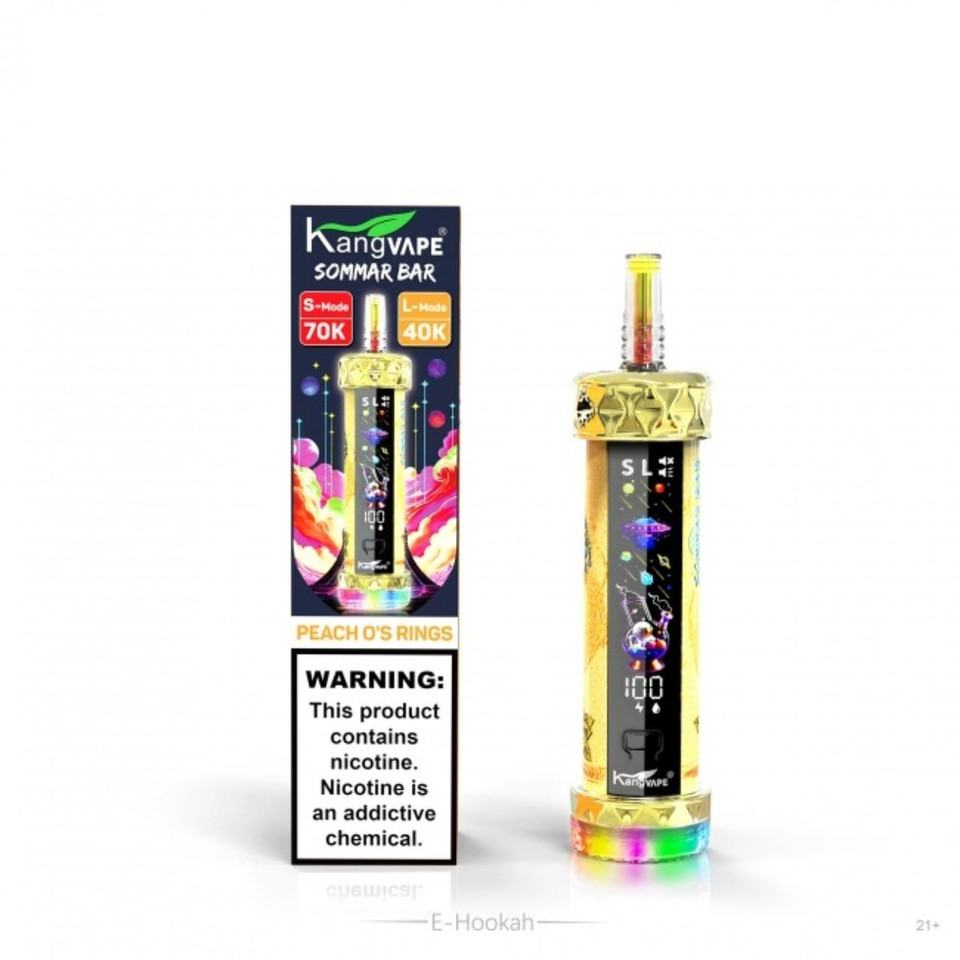 Kangvape Sommar Bar 70K Puff Disposable-Peach O's Rings