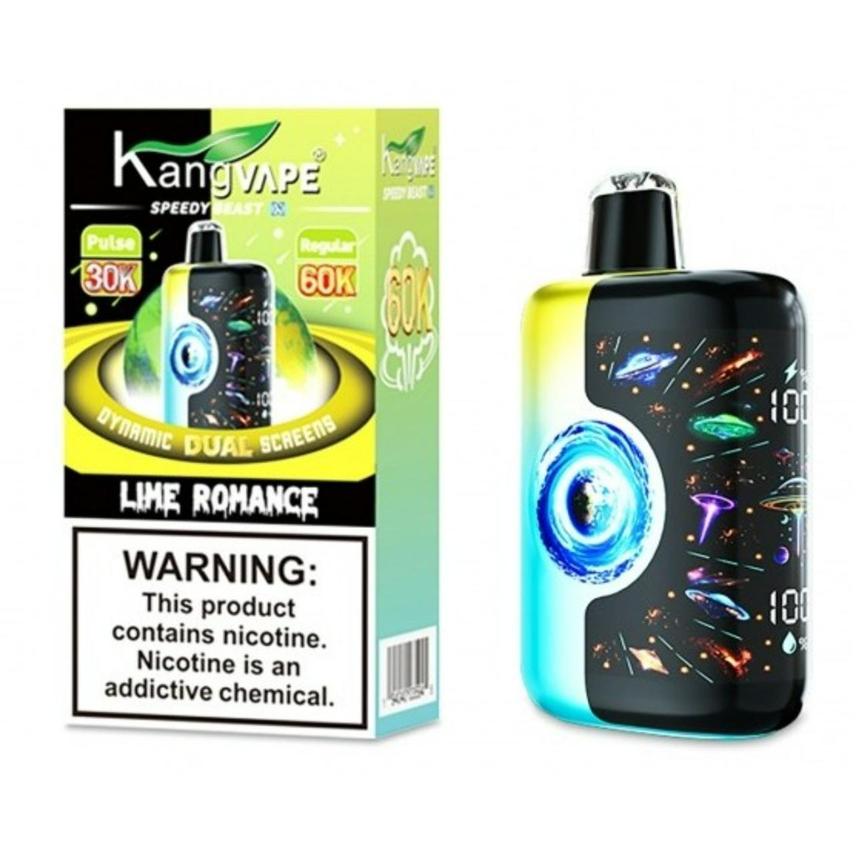 Kangvape Speedy Beast X 60K Puff Disposable  Lime Romance