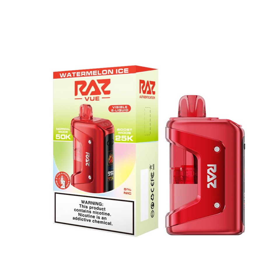 Geek Vape Raz VUE Kit 50K Puff Disposable-Watermelon Ice
