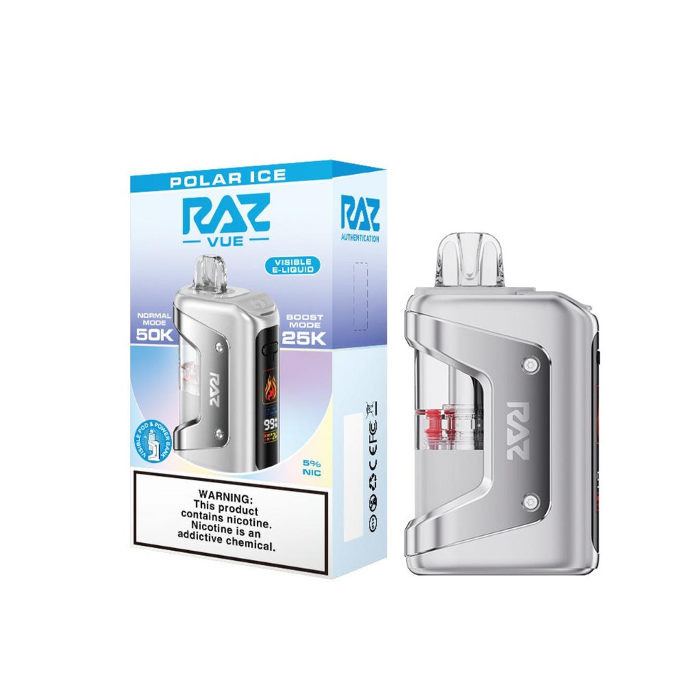 Geek Vape Raz VUE Kit 50K Puff Disposable-Polar Ice