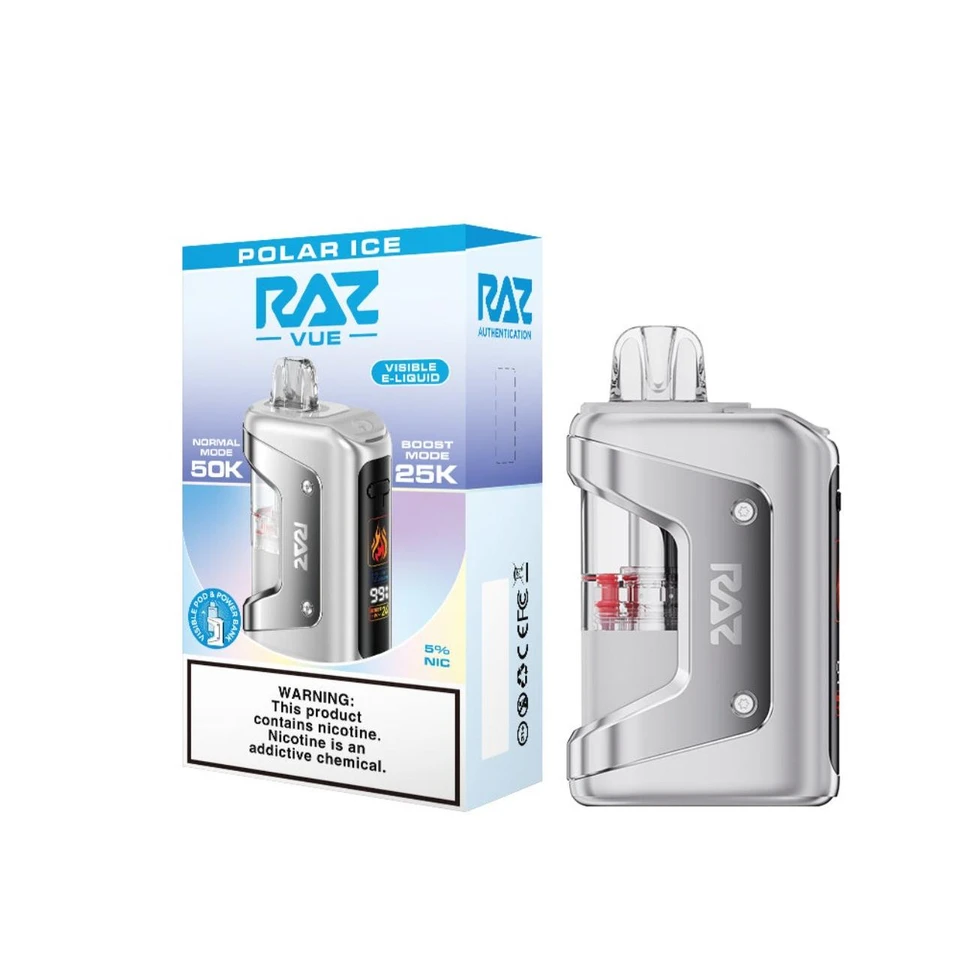 Geek Vape Raz VUE Kit 50K Puff Disposable-Polar Ice
