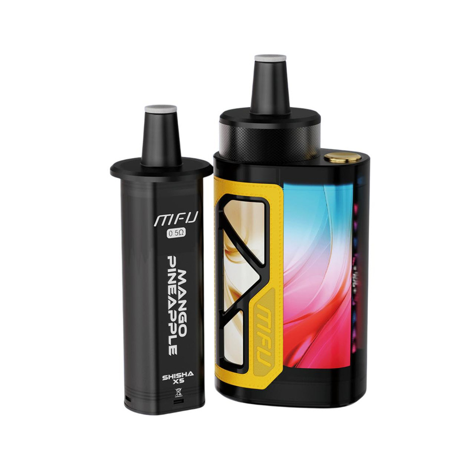 MFU SHISHA X5 Hookah 70K Puff Disposable Mango Pineapple