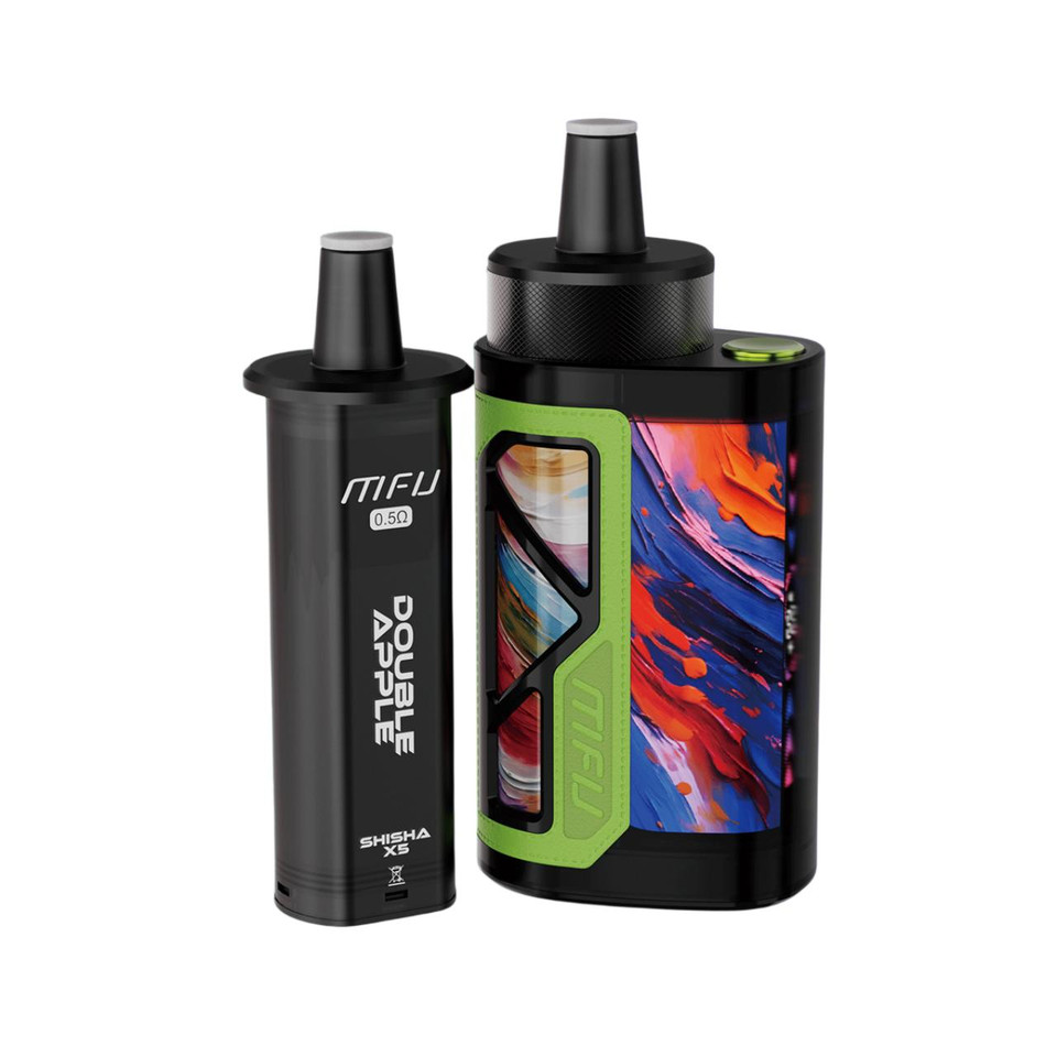 MFU SHISHA X5 Hookah 70K Puff Disposable Double Apple